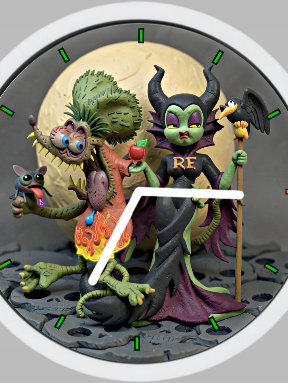 Rat Fink Scoundrel Mechanic Rat And Maleficent Halloween Christmas Thanksgiving